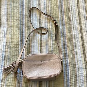 Light pink Kate Spade mini crossbody purse